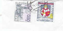 Slovacchia - Frammento Con 2 Stamps - Otros & Sin Clasificación