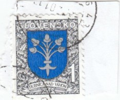 Slovacchia - Frammento Con 1 Stamp - Otros & Sin Clasificación