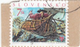 Slovacchia - Frammento Con 1 Stamp - Otros & Sin Clasificación