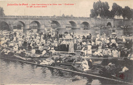 94-JOINVILLE-LE-PONT- LES CANOTIERS A LA FÊTE DES " ONDINES " 1907 - Joinville Le Pont