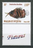 WALLIS FUTUNA 2002 N° 583 ** Neuf = MNH Superbe Cote 3,10 € Poissons Fishes Faune Animaux Fauna - Neufs