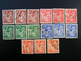 431-732-433-434-435  Par  Lot De 3 Timbres - 1939-44 Iris