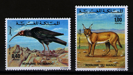 MAROC - ANIMAUX SAUVAGES - YT 536 à 537 * - SERIE COMPLETE 2 TIMBRES NEUFS * - Andere