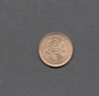 CYPRUS 1955 QEII 3 MILS BRONZE COIN UNC - Cyprus