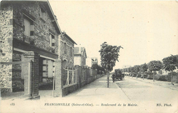 FRANCONVILLE - Boulevard De La Mairie. - Franconville