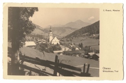 CPA Österreich/Austrich: Oberau - Wildschönau, Tirol, 1931, 2 Scans - Wildschönau