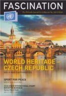 United Nations Philatelic Journal Fascination 349-3/2016 - July 2016 - World Heritage Czech Republic - Prague - Sport Fo - Autres & Non Classés