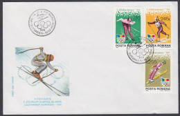 Romania 1994, FDC Cover "Olympic Games In Lillehammer 1994" W./postmark Bucurest - Hiver 1994: Lillehammer