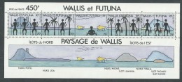 Wallis Et Futuna B. F. N° 6 XX  Vue Des Iles , Le Bloc Sans Charnière TB - Blocs-feuillets