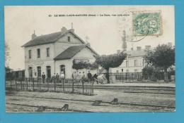 CPA 10 - Chemin De Fer Gare LE MESLE-SUR-SARTHE 61 - Le Mêle-sur-Sarthe