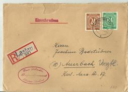 =DR R-CV 1946 LASTAU - Cartas & Documentos