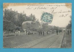 CPA Le Marché à La Paille Au Pont De Soissons LA PLAINE-SAINT-DENIS 93 - Otros & Sin Clasificación