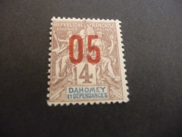 TIMBRE  DAHOMEY     N  34      COTE  2,50  EUROS  NEUF  SG - Unused Stamps