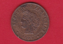 France - 1 Centime - 1890 A - SUP - A. 1 Centime
