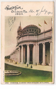 ST. LOUIS Mo. - WORLD´S FAIR 1904 - Corner Varied Industries Building - VF POSTCARD Sent Frm ST. LOUIS To BELGIUM - - Kermissen