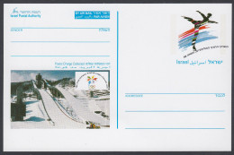 Israel 1998, Postal Stationery "Olympic Games Nagano 1998" - Hiver 1998: Nagano
