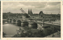 Frankfurt/Oder - Oderbrücke - Foto-Ansichtskarte - Verlag Schöning & Co Lübeck - Frankfurt A. D. Oder