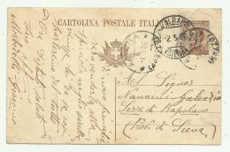 CART. POSTALE  DEL 1927 FP - Stamped Stationery