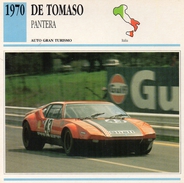 Auto Da Collezione  "De Tomaso  1970  Pantera  (Italia) - Auto & Verkehr