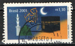 BRASILE - 2001 - AVVENTO DEL NUOVO MILLENNIO - USATO - Used Stamps