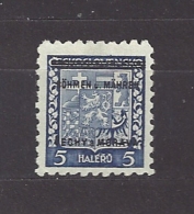 Bohemia & Moravia 1939 MNH **Mi 1 Sc 1 Stamps Of CSR Overprinted In " BÖHMEN U. MAHREN " - Unused Stamps