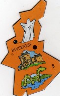 Magnets Magnet Le Gaulois Ville Europe Inverness 5 - Tourisme