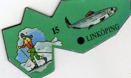 Magnets Magnet Le Gaulois Ville Europe 15 Linkoping - Tourisme