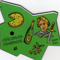 Magnets Magnet Le Gaulois Ville Europe 45 Chalons En Champagne - Tourisme