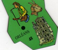 Magnets Magnet Le Gaulois Ville Europe 48 Orleans - Toerisme