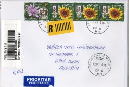 Sonnenblumenöl Uhr Standuhr Zeit Vanju - Storia Postale