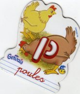 Magnets Magnet Alphabet Gervais P Poules - Lettere & Numeri