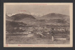 DF / 09 ARIEGE / OUST ET MONTVALLIER / PANORAMA DU SAINT-GIRONNAIS / CIRCULÉE EN 1939 - Oust