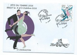 15292 - FÊTE DU TIMBRE 2016 - DANSE LE CHARLESTON - BREST 08-10-2016 - 2010-2019