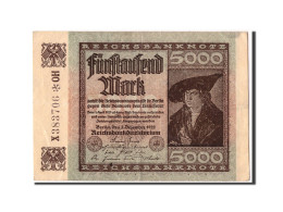 Billet, Allemagne, 5000 Mark, 1922, 1922-12-02, KM:81b, TTB - 5.000 Mark