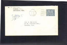 Entier Enveloppe Oblitérée 1972. - 1953-.... Règne D'Elizabeth II