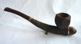 JOLIE PIPE DE COLLECTION Vieille Bruyère ? Et Corne De Chèvres - Bruyerepfeifen