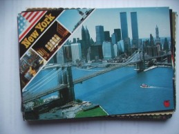America USA NY New York Nice Manhattan And Bridge - Multi-vues, Vues Panoramiques