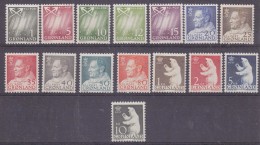 Greenland 1963  Definitives 15v ** Mnh (33002) - Unused Stamps