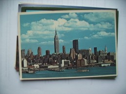 America USA NY New York Midtown From New Jersey - Panoramic Views