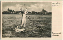 Waren - Müritz - Segelboot - Foto-Ansichtskarte - Verlag J. Goldiner Berlin - Waren (Mueritz)