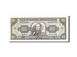 Billet, Équateur, 100 Sucres, 1988, 1988-06-08, KM:123Aa, NEUF - Ecuador