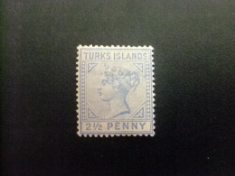 Turks And Caicos Islands 1893 - 95 VICTORIA Yvert Nº 31 * MH - Turks And Caicos