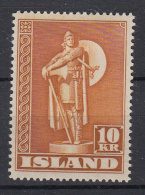 IJSLAND - Michel - 1945 - Nr 240A - MH* - Unused Stamps