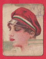 217304 / Illustrator Philip Boileau - WOMAN WITH HAT , CIGARETTE BOX  , RARE 1927 Bulgaria Bulgarie Bulgarien Bulgarije - Boileau, Philip