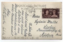 Great Britain/Austria POSTCARD 1937 - Cartas & Documentos