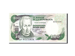 Billet, Colombie, 200 Pesos Oro, 1988, 1988-11-01, KM:429d, NEUF - Colombia