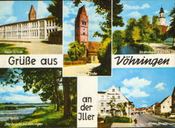 Germany - Postcard  Written -  Vohringen - Multipleviews - 2/scans - Vöhringen