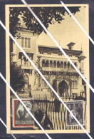 Sp4299 PORTUGAL Additional "tuberculosis Assistence" On Postcard "LANCASTRE HOUSE" Cascais Architecture 1931 CPA - Usati