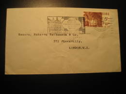 Baile Atha Cliath 1967 To London England UK GB Ballintubber Abbey Stamp On Cover Ireland Eire - Storia Postale