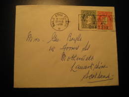 Baile Atha Cliath 1959 To Scotland 2 Stamp On Cover Ireland Eire - Cartas & Documentos